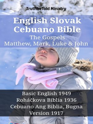 cover image of English Slovak Cebuano Bible--The Gospels--Matthew, Mark, Luke & John